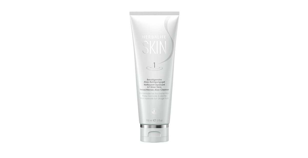 Gel Limpiador Suavizante con Aloe de Herbalife SKIN