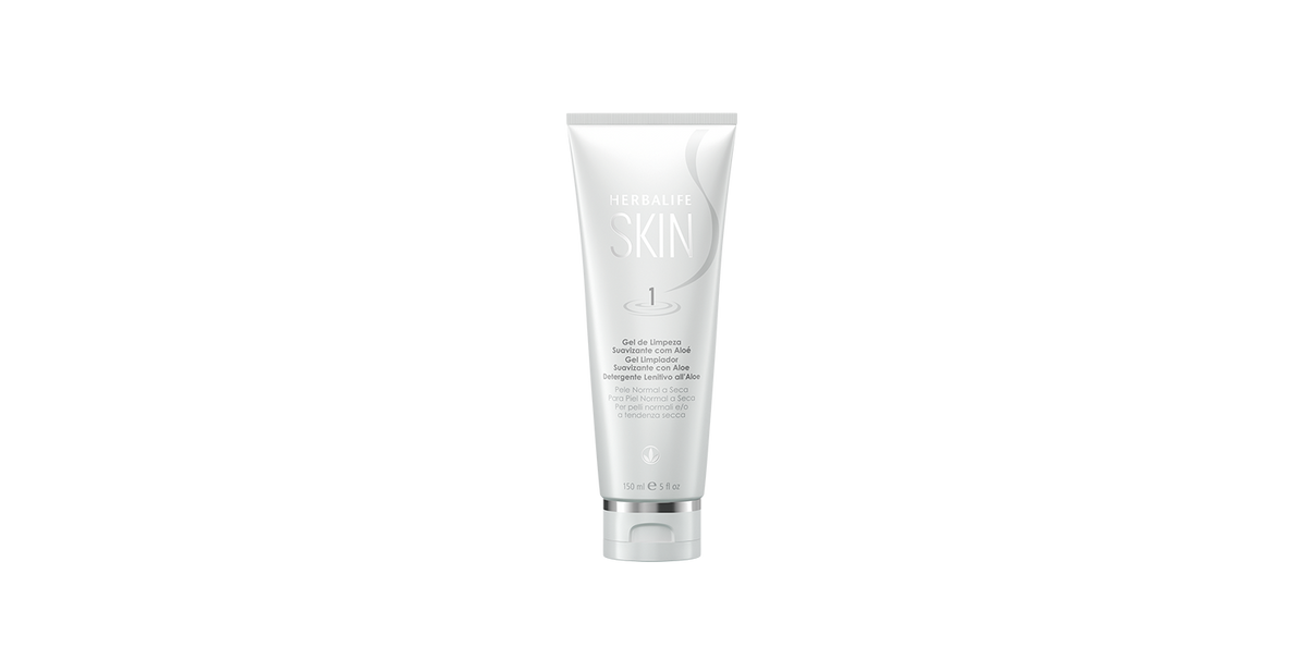 Gel Limpiador Suavizante con Aloe de Herbalife SKIN