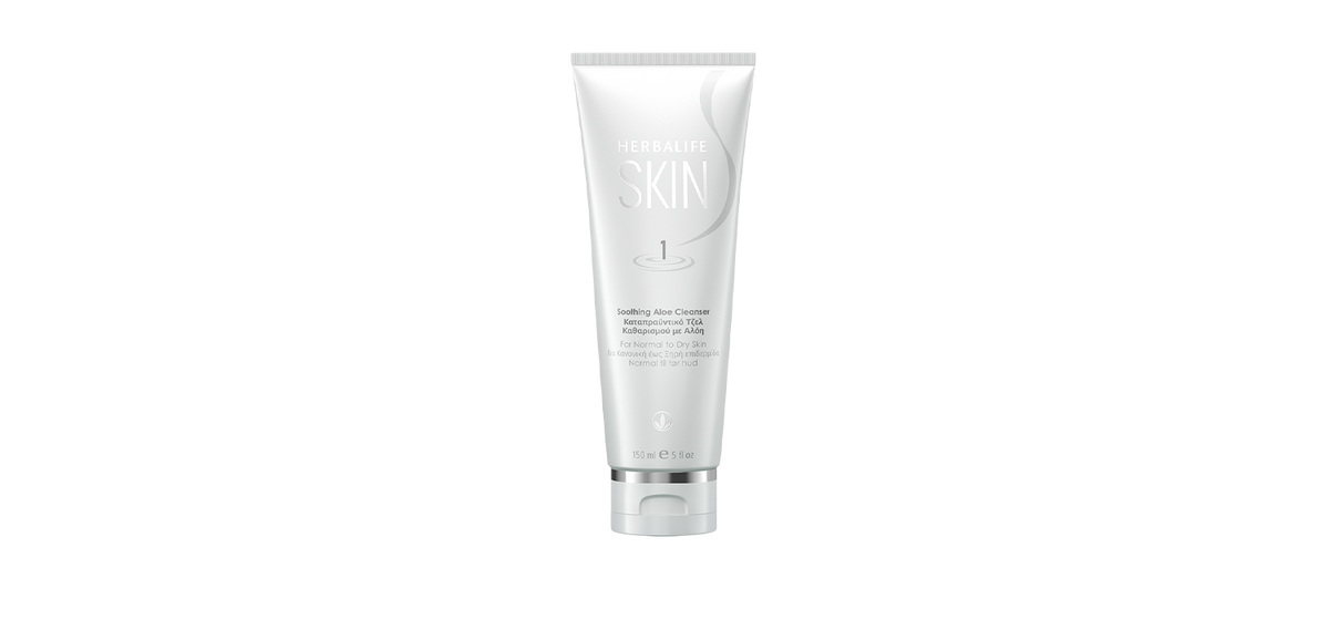 Gel Limpiador Suavizante con Aloe de Herbalife SKIN