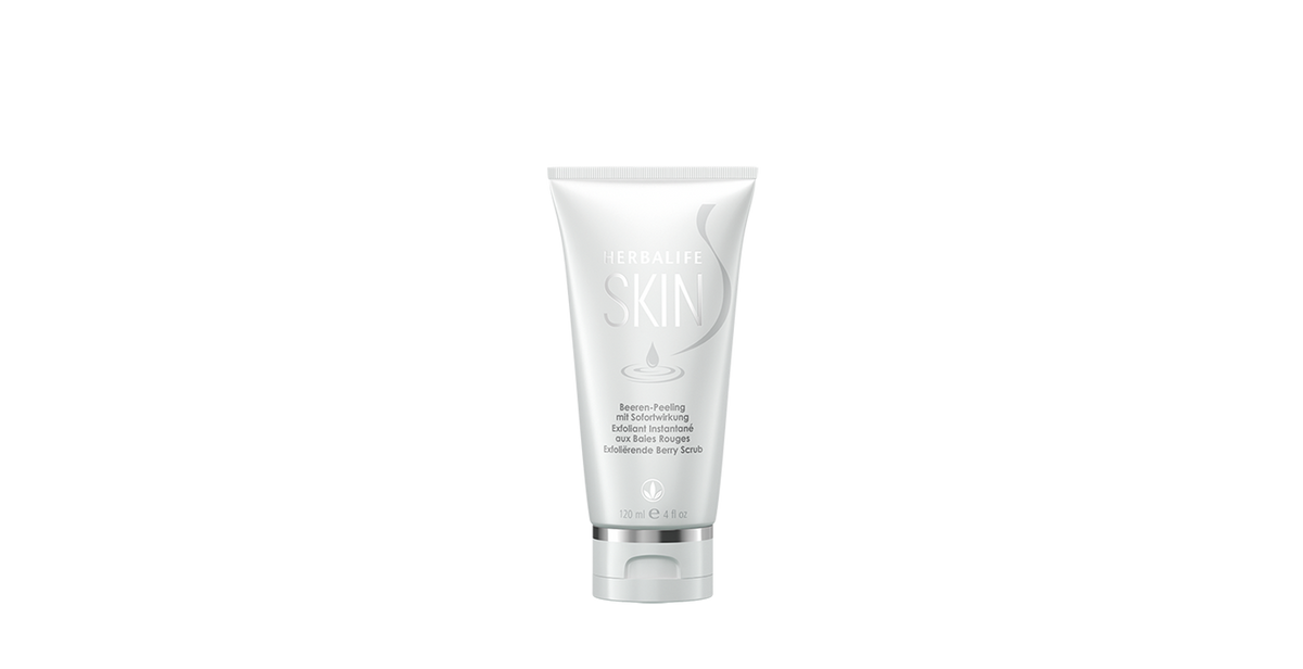 Gel Exfoliante Instantáneo con Frutos Rojos de Herbalife SKIN
