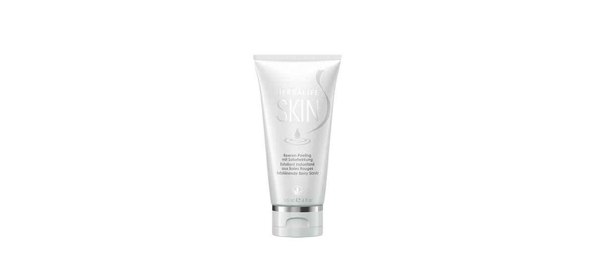 Gel Exfoliante Instantáneo con Frutos Rojos de Herbalife SKIN