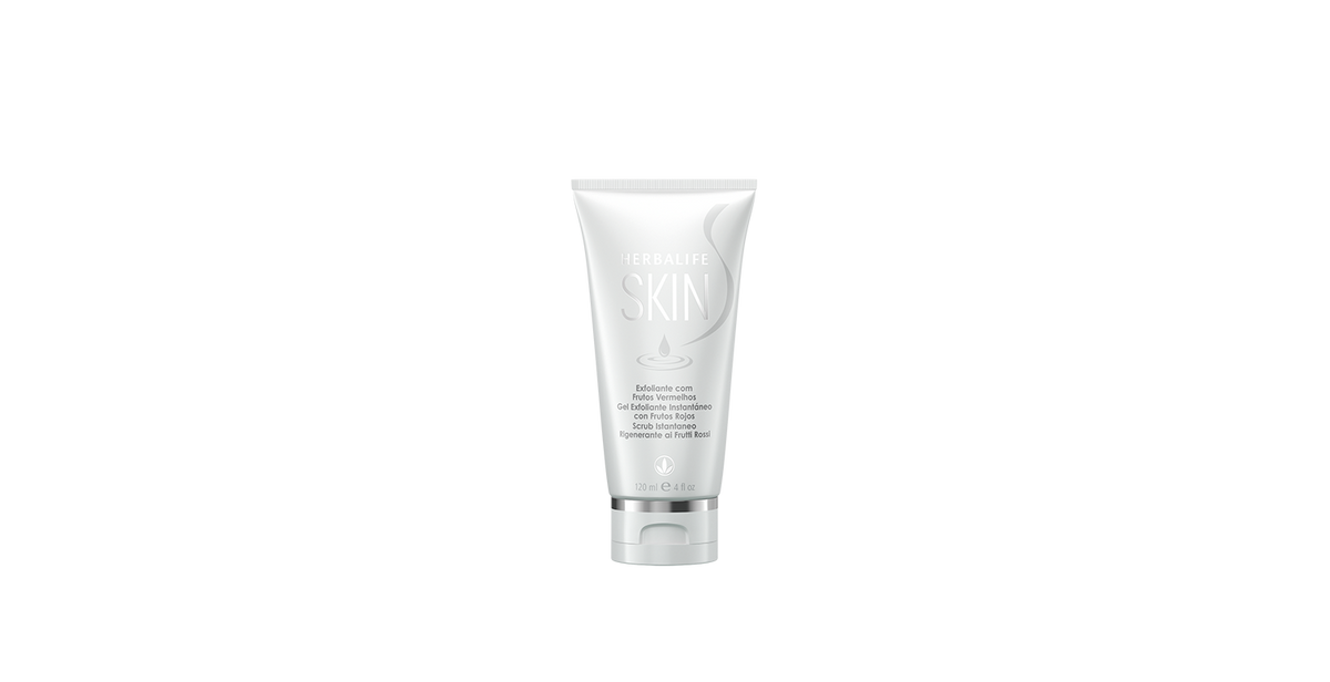 Gel Exfoliante Instantáneo con Frutos Rojos de Herbalife SKIN