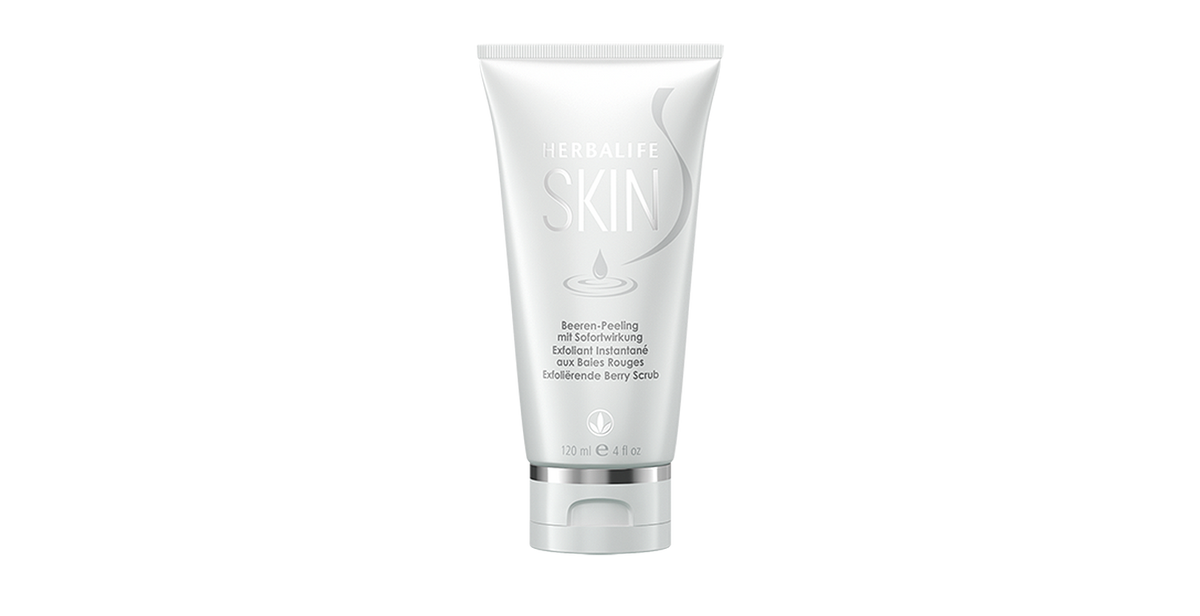 Gel Exfoliante Instantáneo con Frutos Rojos de Herbalife SKIN