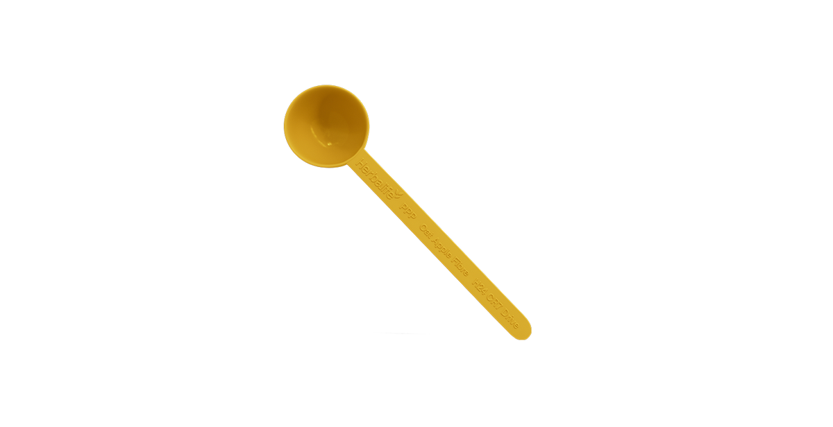 Cuchara sostenible para Avena, manzana y fibra / Fórmula 3 Polvo de proteínas / CR7 Drive de H24